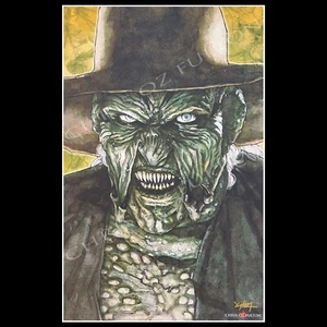 Jeepers Creepers Horror Movie 11x17 Poster Art Print Signed by Chris Oz Fulton - Picture 1 of 1