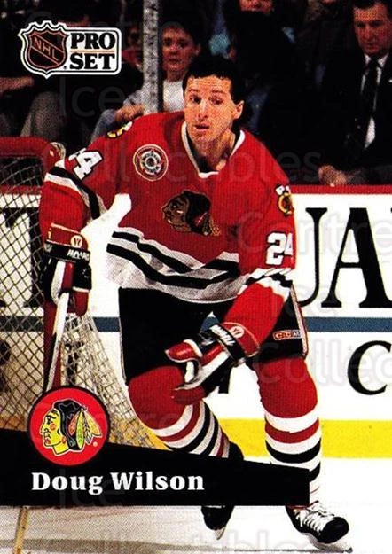 1991-92 Pro Set French #52 Doug Wilson - Image 1 of 1