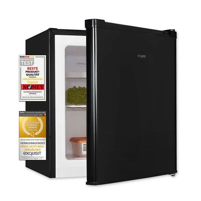 Exquisit Mini Gefrierschrank GB05-040E schwarz | Kompakt | Nutzinhalt: 33 L - Bild 1 von 4