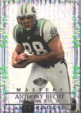 2000 Collector's Edge Masters HoloSilver Football Card #235 Anthony Becht /1000