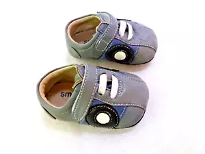 Baby Boys Smaller by See Kai Run Genuine Leather Soft Sole Shoes Size 0-6 Months - Picture 1 of 7