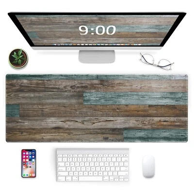 Galdas Gaming Mouse Pad Vintage Wood Grain Pattern XXL XL Large Mouse Pad Mat... - Image 1 of 4
