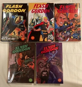 FLASH GORDON ARCHIVES VOL 1 2 3 4 5 DARK HORSE COMPLETE SET HC - Picture 1 of 6