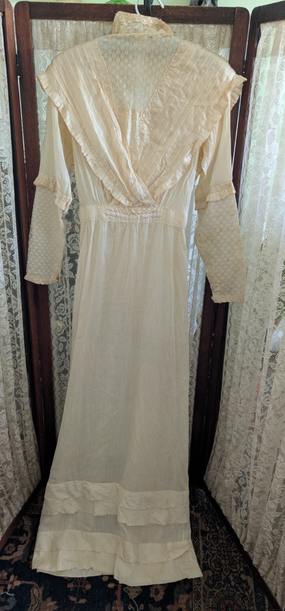 Lace Original Vintage Dresses 1900s Decade for sale | eBay Lace Original Vintage Dresses 1900s Decade for sale | eBay