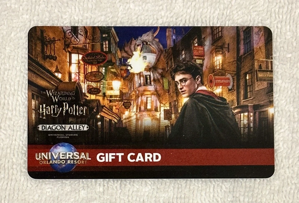 Universal Studios HARRY POTTER Diagon Alley GIFT CARD - Image 1 of 1