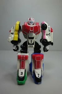 Power Rangers SPD Megazord Figur 2005 Bandai Sammlerstück Roboter Spielzeug Vintage EUC - Bild 1 von 7