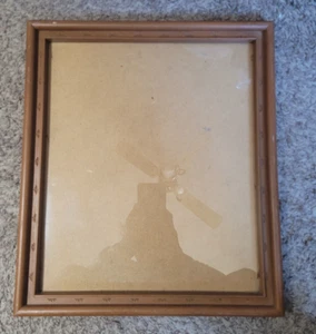 Vintage Wood Look Picture Photo Frame 14 x 11.5" wall hanging - Picture 1 of 4