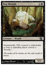 4x Bog Wraith MTG 8th Edition NM Magic Regular