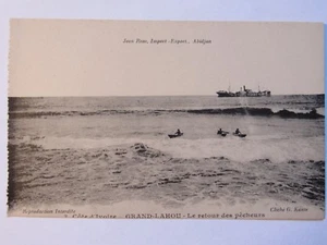 11D4 CPA COSTA DE MARFIL - JEAN ROSA - GRAN LAHOU - EL RETORNO DE LOS PESCADORES - Picture 1 of 2