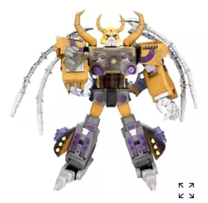 2003 TRANSFORMERS ARMADA SUPREME CLASS UNICRON AND DEAD END MINI CRON - Picture 1 of 16