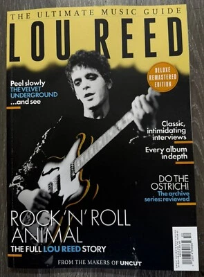 UNCUT PRESENTS -THE ULTIMATE MUSIC GUIDE MAGAZINE-LOU REED- BRAND NEW
