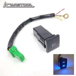 For 2015-2018 VW Jetta Fog Light On/Off Push Switch Button Blue LED Indicator - Picture 1 of 11