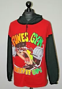 Chaqueta con capucha vintage 1993 Looney Tunes Gym para hombre talla L - Imagen 1 de 9