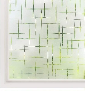 "Películas para ventana decorativas estáticas sin pegamento para vidrio de 17,7""x78,7" - Imagen 1 de 8