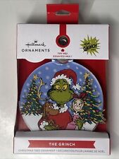 New ListingHallmark Ornaments 2022 The Grinch New in Box Lights Up Blinking Led