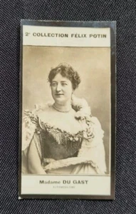1908 Camille du Gast/Felix Potin 2nd Collection, Second Woman Int'l Motor Race - Bild 1 von 2