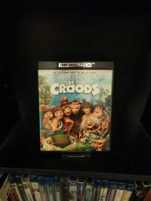 The Croods 4K Blu Ray FR Import See Description - Image 1 of 4