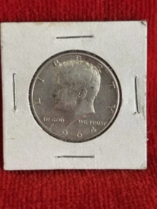 1964 Kennedy Half Dollar VF - Picture 1 of 6