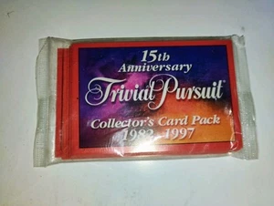 1997 15th Anniversary Trivial Pursuit Collectors Card Promo Pack Still Sealed - Bild 1 von 3