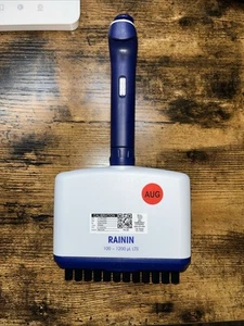 Calibrated RAININ PipetLite L12-1200 XLS+ LTS Pipette 2022 - Picture 1 of 3