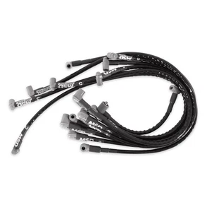35591 Sleeved Spark Plug Wires for SBC under exhaust, HEI - Picture 1 of 4