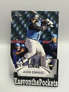 2021 Leaf Draft Jasson Dominguez RC #06 Yankees  - Bild 1 von 2