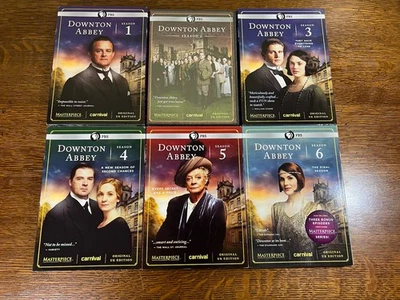 Downton Abbey сезоны 1-6 DVD набор полный серии PBS 18 дисков Великобритании издание новый - Изображение 1 из 4