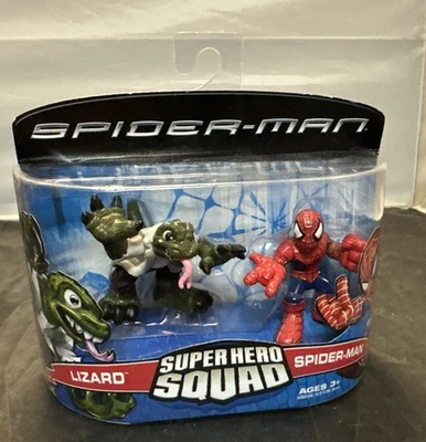 Hasbro Super Hero Squad Spider-Man vs. Lizard Nuevo en caja Foto 1 de 4