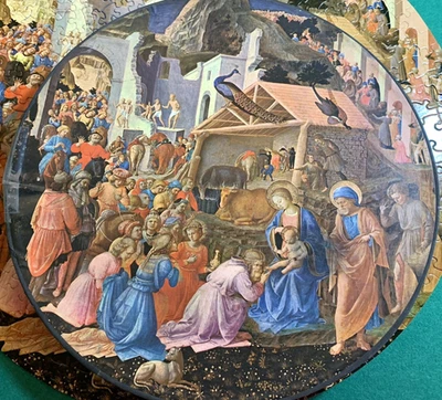 Springbok Adoration Of The Magi 1965 Circular Round PUZZLE Complete 500pc GC - Image 1 of 4
