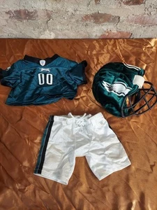 Build a Bear Football NFL Philadelphia Eagles Uniform Jersey Pants Helmet V - Picture 1 of 2