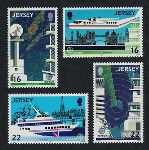 Jersey Europa Transport and Communications 4v 1988 MNH SG#443-446 - Picture 1 of 1