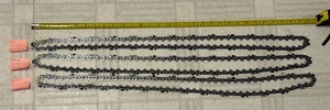 Lot of 3 Open Box STYHL Brand Chainsaw Chains 2 Types, Measure 30” (24 “bar?) - Picture 1 of 16