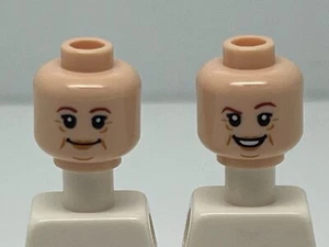 Lego Minifigura Cabeza Star Wars Tía Beru Whiteson Lars H19 - Imagen 1 de 1