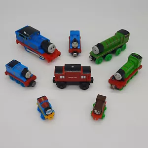 Thomas The Train & Friends 8 piece lot Die-cast Wooden Plastic - Picture 1 of 9