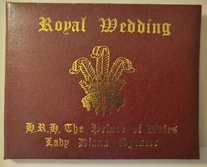 Charles & Diana ROYAL WEDDING 1981 23 carat Gold Limited Edition Postage Stamp