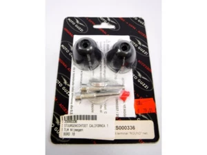 MOTO GUZZI Kit pesi manubrio alluminio nero 2S000336 Handle bar weight set alluminio - Foto 1 di 2