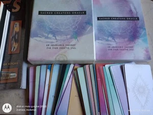 2016 SACRED CREATORS ORACLE CHRIS ANNE DONNELLY 63 CARD & BOOK IN BOX - Picture 1 of 2