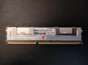 Dataram DTM64308B DDR3 PC3-8500R-7-10-E1, 4GB, ECC, Registered - Picture 1 of 1