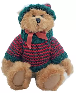 Boyd's Bears "Edmund" Plüsch Teddy NEU 1990 voll verbunden 100% Wolle #1364 LESEN - Bild 1 von 10