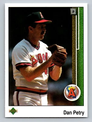 Dan Petry 1989 Upper Deck #552 California Angels - Image 1 of 2