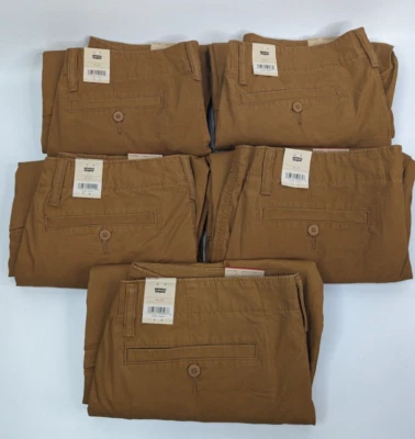 Pantalones elásticos cónicos cargo Levi’s XX para hombre color: jengibre oscuro talla: varios nuevos con etiquetas Foto 1 de 4