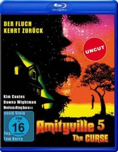 THE AMITYVILLE CURSE - AMITYVILLE 5 (1990) Blu-Ray NEW German Pkg/English Audio - Picture 1 of 2