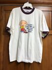 White Family Guy Short Sleeve T-shirt With Saying Size L