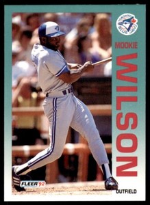 1992 Fleer Mookie Wilson Baseball Cards #347