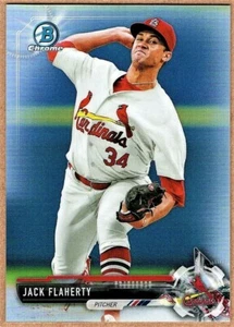 JACK FLAHERTY - 2017 BOWMAN CHROME PROSPECTS MINI REFRACTOR RC - Picture 1 of 2