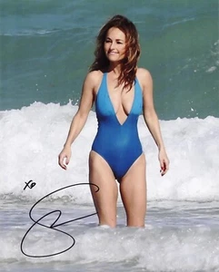 Giada De Laurentiis signed Autogramm 8x10 Foto italienisch amerikanischer Koch - Bild 1 von 1