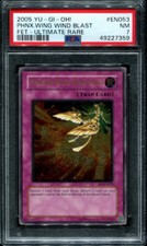 PSA 7 NR MINT 2005 YUGIOH PHOENIX WING WIND BLAST #FET-EN053 ULTIMATE RARE B167