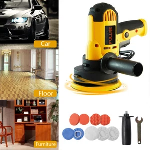 Variable Speed Buffer Polisher Waxer w/ 5" Polishing Pad for Car Furniture Floor - Picture 1 of 21