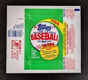 1984 Topps Baseball Cards Wax Pack Wrapper - Picture 1 of 4