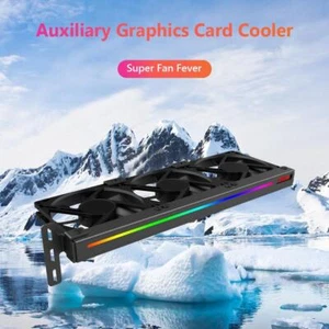 ARGB 5V 3Pin Cooling Fan for Computer Desktop Laptop PC Case Heat Sink Radiator - Photo 1/6
